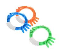 Beaupretty Colorful Diving Ring Set for Swimming Pool and Beach Play Plastic Fish-shaped Swim Training Rings for Portable Underwater Exploration and Skill Development