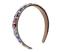 Beaupretty Colorful Rhinestone Hair Hoops Creative Headdress for Women Lightweight Simple Style Hair Accessories for Festivals Parties
