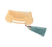 Beaupretty Comb with Ruyi Lock Engraving Fine-tooth Design for Hair and Beard Grooming Unique for Special Occasions