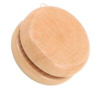 Beaupretty Compact Wooden Yoyo for Fun Holiday Party Interactive Plaything Boosts Hand Eye Coordination Solid Wood Cute Design Great for and Gatherings