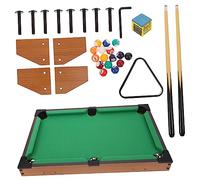 Beaupretty Competitive Billiard Table Large Solid Simulated Pool Table for Players Sturdy Friendly Miniature Game for Family Fun and Intelligence Development