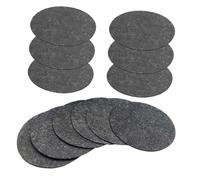 Beaupretty Compressed Facial Sponges 50pcs 60x6mm Black Natural Cellulose Thickened Face Cleansing Pads Gentle Exfoliating Spa Sponge for Sensitive Skin Daily Makeup Removal