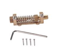 Beaupretty Copper Tremolo Guitar Stabilizer Kit for Back Cavity Mounting Metal Instrument Stabilizer Accessory Enhances Attack Volume Sustain Brown Finish