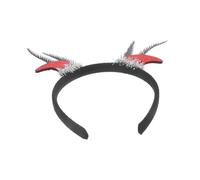 Beaupretty Cosplay Headband with Devil Horns Funny Hair Decor for Halloween Party Unique Costume Accessory for Themed Events and Dress Up Reusable Headband for Memorable Moments