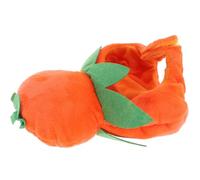 Beaupretty Creative Photos Gourd Dogs for Cap Plush Cats Pet Shaped or Comfortable and Decorative Hat Take in Halloween Puppy Dress Daily Wear