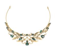 Beaupretty Crown Intricate, and Metal Metalwork Metallic Shine Halloween Baroque Vintage Gothic Lightweight Comfortable Long Wear Accessory Bridal