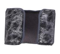 Beaupretty Cuff Bracelets Chunky Wide Bangle Vintage Bracelet Jewelry for Women Pu Leather Black