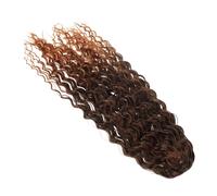 Beaupretty Curly Ponytail Hair Extension for Women Deep Curl Synthetic Wig Ventilated Net and Comfortable African-inspired Hairpiece