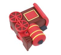 Beaupretty Cute Cartoon Train Cake Topper PVC Birthday Party Decoration Miniature Train Cake Decorations Stable and Versatile for Celebrations