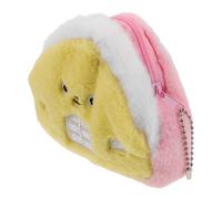 Beaupretty Cute Coin Purse for Women Keychain Card Holder Plush Pouch for Money and Keys Small Keychain Wallet Kawaii Things