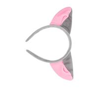 Beaupretty Cute Fox Ears Headband for Soft Grey Cartoon Animal Ear Hairband Comfortable Cosplay Party Accessory for Halloween Birthday Masquerade and Festival Use