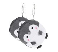 Beaupretty Cute Penguin Plush Coin Purse Keychain Mini Coin Pouch for Travel Portable Wallet Soft Material for Boys and Girls and Adults