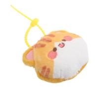 Beaupretty Cute Plush Cat Coin Purse for Adorable Mini Wallet Keychain for Earbuds Coins Soft Cozy Bag Decoration with Whimsical Cat Design for Boys