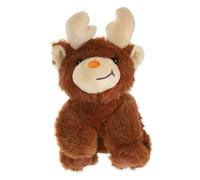 Beaupretty Cute Plush Christmas Slap Bracelet Reindeer Wristband Soft Fuzzy Xmas Party Decoration Lightweight Holiday Celebrations and Festive Wear