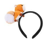 Beaupretty Cute Plush Squirrel Animal Headband Random Color Practical Fabric Cartoon Hair Hoop Delicate Design for Adults and Children for Party and Cosplay
