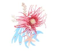 Beaupretty Cute Seashell Hair Clip for Girls Unique Hair Accessories for Birthdays Parties and Everyday Wear Decorative Hairpin for Straight Curly Styles Safe and Practical Design