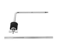 Beaupretty Cymbal Extension Pole Clamp Bracket Mount Boom Arm for Drum Set, Heavy-duty Drum Cymbal Stand Attachment, Multi-functional Music Instrument Part for Percussion Kits