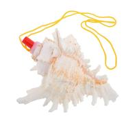 Beaupretty Decorative Conch Shell Whistle Natural Conch Music Instrument Functional Chic Home Decor Produces Pleasant Sound for Various Uses