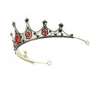 Beaupretty Delicate Baroque Bridal Crown Lightweight Wedding Headdress for Women Party Festival Hair Accessory Classic Elegant Headband for Bride Photography