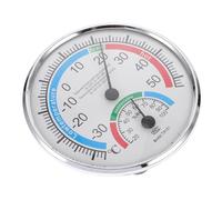 Beaupretty Digital Indoor Thermometer Hygrometer with Fast Reading Temperature and Metal Construction, Easy to Use for Accurate Humidity Monitoring for Home and School Sauna Room Accessory
