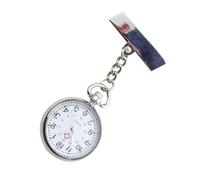 Beaupretty Digital Nurse Fob Watch Clip-on Pocket Watch 24-Hour Display for Women Medical Professionals Student Exams