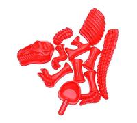 Beaupretty Dinosaur Sand Molds Plastic Beach for Boys and Lightweight DIY Fossil Molding Kit for Creative Sand Play and Outdoor Fun