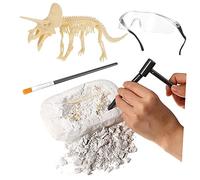 Beaupretty Dinosaur Skeleton Excavation Kit Educational Digging Model for Fun Science and Archaeology Activity Set for Boys and Birthday for Young Paleontologists