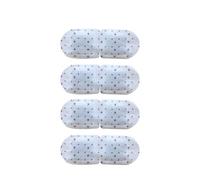 Beaupretty Disposable Lavender Steam Eye Mask 4pcs Self-heating Moist Hot Compress for Fatigue Relief Sleeping and Relaxation Suitable for Dry Eyes and Strain