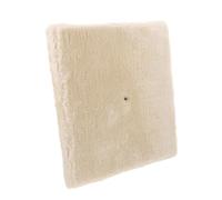 Beaupretty DIY Cat Scratcher Post Base for Screws Plush Furry Climbing Board Replacement Part for Cat Trees Sturdy Particle Board Mat for Multi-cat Homes and Energetic Pets