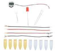 Beaupretty DIY Fruit Battery Science Experiment Kit with Electronic Clock Potato and Fruit for Educational Physics to Enhance Skills and Scientific Knowledge Safe and Reusable Materials