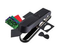 Beaupretty DIY Guitar Pick Punch with Strip Sheet Plectrum Maker for Custom Picks From Cards Easy Handheld for Acoustic Electric Guitar Accessories Random Color