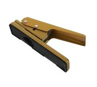 Beaupretty DIY Guitar Picks Punch Machine with Built in Hole Punch for Lanyards Smooth Edges for Comfortable Playing Lightweight Tool for Home and Travel