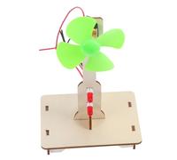 Beaupretty DIY Hand Made Wind Power Generator Model for Science Experiments Educational Stem Kit for Develop Analytical Thinking and Hands Skills