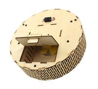 Beaupretty DIY Robot Vacuum Cleaner Model Kit Stem Educational Building for Teens Easy Assembly Puzzle Safe Materials for Science Experiments Engaging Engineering Kit