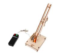 Beaupretty DIY Science Education Kit Crane Model for Hands Physics Experiment Enhances Coordination and Intellectual Development Suitable for Boys Random Color