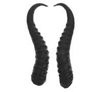 Beaupretty Diy Simulated Antelope Horn Horns for Headband Artificial Costume Props Plastic Antlers Halloween Party Decorations Unique Headband Diy for Sheep Ornaments for Props for Halloween