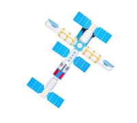 Beaupretty DIY Space Shuttle and Satellite Model Kit for Educational Stem Rocket with Detailed Design Fine Motor Skills Development Safe Material Experiment for Boys