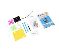 Beaupretty DIY Wind Generator Model Electric Learning Kit for Students Stem Science Experiment Educational No Battery Required Hands Engineering Assembly