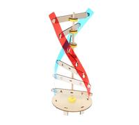 Beaupretty DIY Wooden Dna Model Educational Biology Teaching Prop for Human Double Helix Science Enhancing Fine Motor Skills and Hand-eye Coordination Interactive Stem Learning Kit for Boys