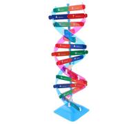Beaupretty Dna Double Helix Model Kit Stable Construction Easy Assembly for Teaching Biology Genetics Science Classroom and DIY Educational Projects