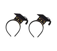 Beaupretty Doctor Hat Headdress Tassel Hair Band Bachelor Hat Headband Headband Head Bands for Girls