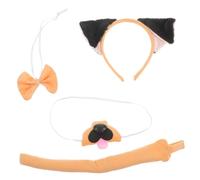 Beaupretty Dog Animal Ear Headband Costume Prop for Boys and Girls Girls Cute Cosplay Party Accessory Animal Theme Dress-up
