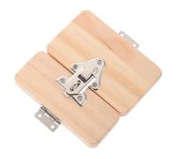 Beaupretty Door Latch for Busy Board DIY Parts Natural Montessori Sensory Accessory for Enhances Hand Eye Coordination Logical Thinking and Creativity Educational Motor Skill