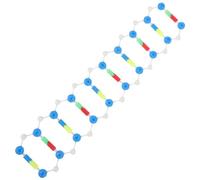 Beaupretty Double Helix Dna Model Educational Instrument Biology Teaching Aid for Interactive Learning DIY Assembly Kit for Students Enhance Observation and Analytical Skills