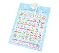 Beaupretty Double-sided Arabic and English Alphabet Wall Chart with Sound Interactive Educational for Early Language Development Bright Colors and Multiple Learning Modes