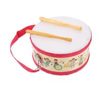 Beaupretty Double Sided Drum Bright Color Musical Instrument for Early Education Safe Smooth Surface Percussion Enhancing Concentration and Hands Skills for Boys