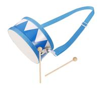 Beaupretty Double Sided Wooden Drum for Drum Kit with Faux Sheepskin Head Engaging Musical Instrument for Young Drummers for School and Home Play