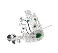 Beaupretty Dragon and Phoenix Hair Crown Traditional Hanfu Headpiece Men's Ancient Style Braid Accessory
