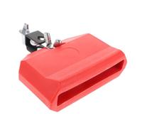 Beaupretty Drum Kit Cowbell Accessory Red Percussion Instrument for Drum Set for Live Performances and Studio Recordings