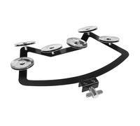 Beaupretty Drum Tambourine Bell Mounting for Musicians Professional Hand Shaking Instrument Sleek Design Easy to Use Suitable for Beginners Pros Fits Drums